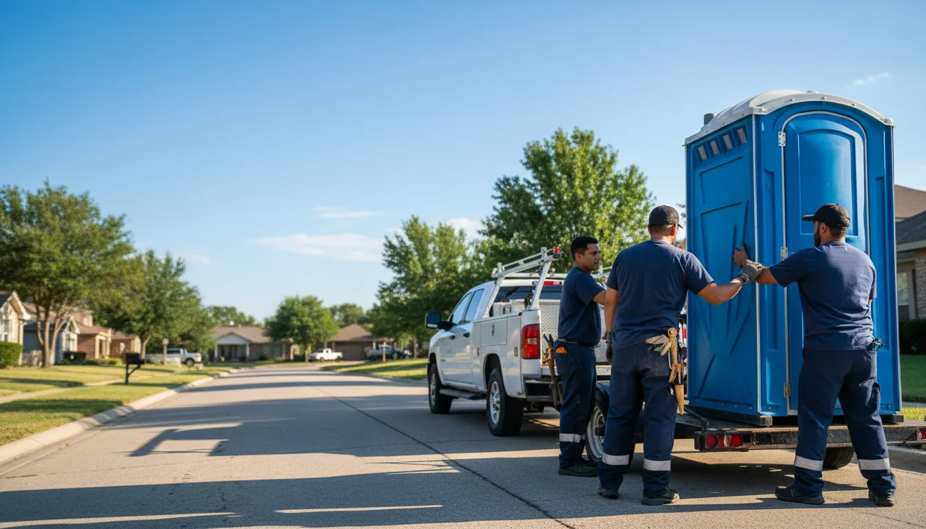 Portable Toilet Rental in Brownsboro, TX near me